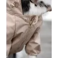 Imperméable Beige pour Chien Stylé - Élégance & Confort