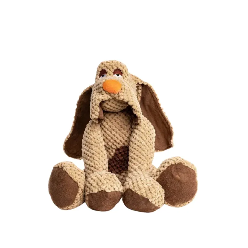 Peluche chien Azezzu – Douceur réconfortante & résistante