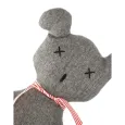 Peluche Ours pour Chien Orsu - Fait Mains Gris - Dogs in the City