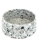 Gamelle en pierre naturelle Terrazzo pour chien - Stable, élégante & durable