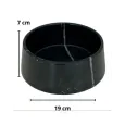 Gamelle en marbre noir pour chien & chat - Design luxueux & intemporel