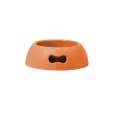 Gamelle pour chien design orange - Antidérapante & écologique