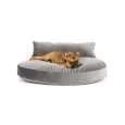 Coussin pour chien design Luna lounge Oxford grey - Laboni