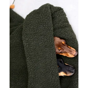 Ouverture latéral de la gigoteuse Cocoon - modèle enveloppant en tissu moelleux