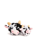Balle Couineuse pour Chien – Forme Vache – Jouet Interactif Fabdog