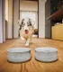 Gamelle design en pierre naturelle chiens chats -  Bella Concept Store Dog