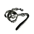 Ensemble Zèbre pour Chien - Collier, Laisse, Sac à Crottes Assortis - Élégance & Style