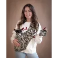 Sac bandoulière pour chien zèbre chic - Liberté, confort & style