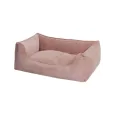 Panier pour chien en velours côtelé rose - Cocoon chic