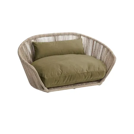 Canapé pour chien LABONI Vogue Design – coloris olive