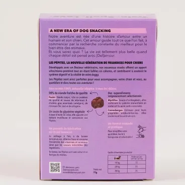 snack-chien-faible-calorie-naturel friandises-chien-recette-vétérinaire