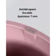 Gamelle antidérapante rose Pappy pour chien - Stabilité & confort
