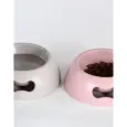 Gamelle antidérapante rose Pappy pour chien - Stabilité & confort