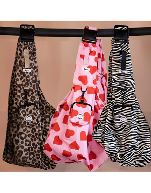 sac bandoulière pour chien profond 75 cm - maintien et confort
