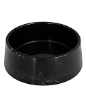 Gamelle en marbre noir pour chien & chat - Design luxueux & intemporel