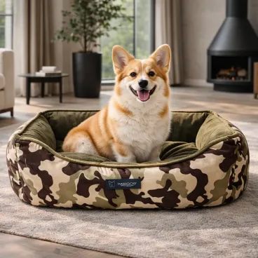 Panier camouflage pour chien design intérieur moderne