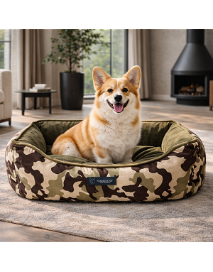 Panier camouflage pour chien design intérieur moderne