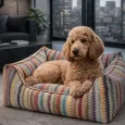 Panier pour chien ZicZac – Confort apaisant haute couture