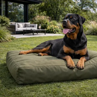 Chat paisible sur coussin Doggy Bagg X-Treme – matière résistante et élégante