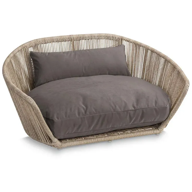 Panier pour chien design Vogue Oxford Stone - LABONI