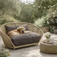 Panier pour chien design Vogue Oxford Stone - LABONI
