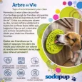 Tapis de Léchage pour Chien - Arbre de Vie - Apaisant, Anti-Stress & Ventouse Sécurisée - Sodapup
