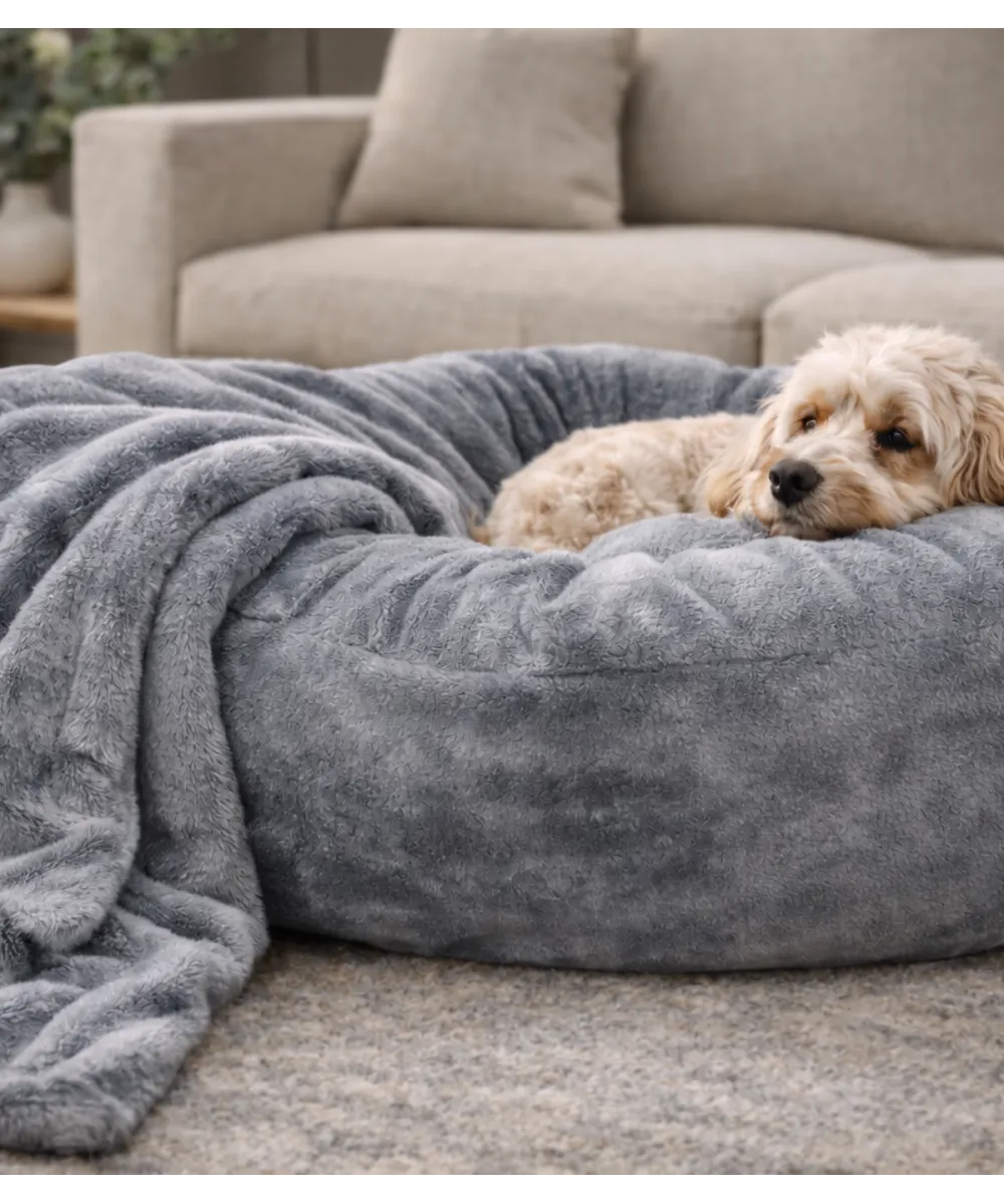 Panier Donuts pour chien design et confortable.