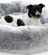 Lit Donuts confortable pour chien – vue de face.