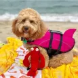 Peluche homard pour chien - Doudou qui rassure & occupe