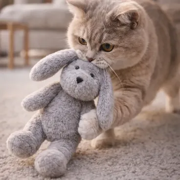 peluche-chien-squeaker-lapin