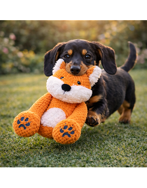 jouet-renard-chien-mordillage-doux