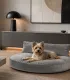 Luna Lounge Oxford Grey | Coussin design pour chien confortable