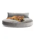 Luna Lounge Oxford Grey | Coussin design pour chien confortable