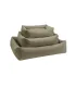 Panier pour chien orthopédique vert olive Tudor disponible en trois tailles, Bella Concept Store Dog