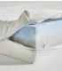 Coupe du lit pour chien Bellagio : matelas orthopédique et housse amovible en tissu bouclé