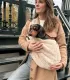 Sac de Transport Chien Fluffy Beige – Confort & Anti-Stress