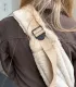 Sac de Transport Chien Fluffy Beige – Confort & Anti-Stress