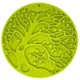 Tapis de Léchage pour Chien - Arbre de Vie - Apaisant, Anti-Stress & Ventouse Sécurisée - Sodapup