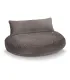 Coussin pour chien Luna Lounge Oxford Stone LABONI coloris minéral