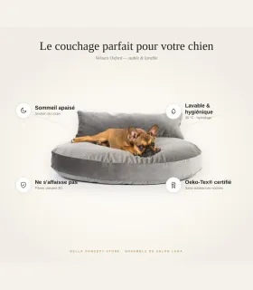 Caractéristiques coussin luna lounge stone laboni