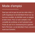 Lait Démêlant pour Chien Hydratant Naturel Kram Nut'z - Tous Types de Poils 300 ml