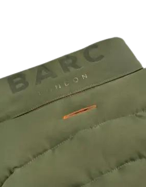 logo de la marque Barc London doudoune kaki